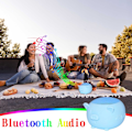 Miniatyrbillede 5 af 5: Sød kæledyr gris formet Bluetooth-højttaler (blå)