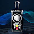 Miniatyrbillede 1 af 2: Bluetooth-højttaler Transparent Mecha Style Trådløs Bluetooth Audio Bærbar Udendørs Subwoofer Mini-højttaler Udsalg