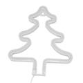 Miniatyrbillede 5 af 5: 2024 Jule Neon Skilt Juletræ Form Neon Lys USB Dekorativt Natlys til Skrivebord Væg Display