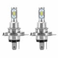 2 X H4 9003 Hb2 6000k Super White Csp Led-strålkastare Kit