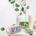 Miniatyrbild 4 av 5: Hem LED Digital Väckarklocka Temperatur & Kalender Snooze Funktion Väckarklocka Ljusstark Bordsur Elektronisk Smart Klocka
