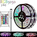 Miniatyrbilde 2 av 5: 20m LED-lys Bluetooth RGB-lys LED-stripe med 44-knappers fjernkontroll musikksynkronisering fargeendrende LED-stemningsstripe