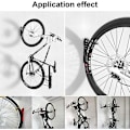 Miniatyrbillede 4 af 5: Cykelvægbeslag Vægophæng Opbevaring Til Ophængning Af Cykel 2stk Sort