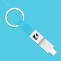 Miniatyrbilde 2 av 5: 3 i 1 USB-kabel, USB-mobil datakabel, mini nøkkelringlader, mini nøkkelring ladekabler, lynkabel, mikro-USB, type-c-kabler, bærbar mini-nøkkel