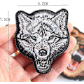 Miniatyrbilde 2 av 5: Dww-Tactical brølende ulvehode brodert patch, dyr brodert merke, borrelås