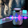 Miniatyrbild 1 av 5: Mini bärbar Bluetooth-högtalare Bluetooth 5.0 Ljud Utomhus Bärbar 9D Ljudkvalitet Trådlös Sporthögtalare（Fri Storlek，Flerfärgad）