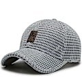 Miniatyrbillede 1 af 5: Sommer Mesh Baseball Cap Trucker Mesh Hat Baseball Cap Mænds Kvinders Udendørs Sport(lys grå)