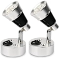 Miniatyrbillede 1 af 5: 12V LED-spotlæsningslampe til væg, 2 stk. Auto LED-lys, justerbar afbryder, indvendigt e Van-lys til RV, , e, båd, yacht