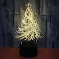 Miniatyrbilde 3 av 5: 3D juletre nattlys for barn Anime Des