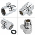 Miniatyrbillede 3 af 5: Brusehoved Afspærringsventil Flow Control Afspærringsventil Flow Messing Hane Universal Udskiftningsdel,ladacèe