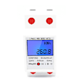 Miniatyrbild 1 av 5: MSBD Enfasig Multifunktionell Elmätare med LCD-bakgrundsbelysning 5-80A