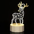 Miniatyrbillede 4 af 4: Baby Natlampe 3d Soveværelse Dekor Illusion Lampe 3d Kreativ