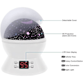 Miniatyrbillede 2 af 5: Stjernehimmel nattelys, roterende nattelys projektor med LED timer automatisk slukning romantiske stjernelys