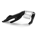 Pikkukuva 1 / 5: Statement Big Cuff Bracelets Niche Design Bangles For Women 2023 Novel Style（Silver）