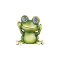 Almi Solar Creative Cute Frog Outdoor Led Hage Lys Stue Utendørs Dekorasjon, Style2 Gave