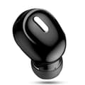 Trådlöst Bluetooth-headset för sport med mikrofon, handsfree, in-ear-headset (svart)