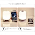 Miniatyrbild 4 av 5: Högtalare Trådlös Bluetooth Bluetooth-högtalare Multifunktionell Sju Färger Bärbar Atmosfär Musik Ljud Alarmklocka Handsfree Laddning Liten Natt