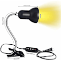 Miniatyrbillede 1 af 5: LED UVA UVB-pærer, krybdyrlampe opvarmet skildpaddelampe med lang sokkel til krybdyr og padder [energiklasse A+]