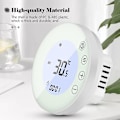 Miniatyrbilde 4 av 5: Smart WiFi-termostat med LCD-skjerm, smart radiatortermostat, APP-kontroll, innendørs programmerbar konstant temperaturkontroller, digital programmerbar