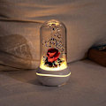Miniatyrbillede 3 af 5: Bevaret duft, bærbar lampe, genopladelig, USB aroma diffuser til hjem, kontor, soveværelse（pink）