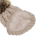 Miniatyrbild 3 av 5: Handel Barn Förälder-barn Set Höst Och Vinter Boll Twist Stickad Mössa Mode Varm Ull Mössa（barn）