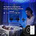 Miniatyrbilde 5 av 5: Stjernehimmel nattlys LED stjerneprojektorlampe