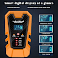 Miniatyrbilde 2 av 4: Bilbatterilader 12v 6a Motorsykkel Batterilader Intelligent Reparation Batteri 12v Lader Diagnostisk Verktøy Biler Rask Batterilader 12v Bilbatteri