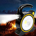 Miniatyrbild 1 av 5: Ficklampa Belysning Uppladdningsbar Utomhus Bärbar Lampa（F）