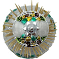 Miniatyrbild 4 av 5: Tandpetarehållare Utdragbar Tandpetare Dispenser Bambustandpetare 7 st (Vit Silverfärg)