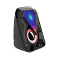 Miniatyrbillede 2 af 5: Udsalg 1053 Højttaler RGB Farve Lys Subwoofer Boks Desktop Audio Desktop（Sort）