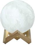 Led Månelampe 3d Gulvlamper Nattelys Sengelampe Justerbar Touch Lampe