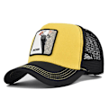 Miniatyrbilde 1 av 5: Pecker Brodert Baseball Cap Spettmeis Patch Brodert Cap Mesh Cap Buet Bremskjerm Sol Visor