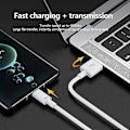 Miniatyrbilde 2 av 4: Datakabel, hurtiglading data, hurtiglading datakabel, type C-kabel, type C-lading data, usb C hurtiglading ledning, usb C hurtiglading data, datakabel