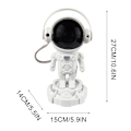 Miniatyrbillede 3 af 5: Bluetooth Astronaut Stjerne Soveværelse Farverig Projektion Rummand Ornamenter Nat