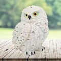 Pikkukuva 4 / 5: Piharasvan koriste-esine, simuloitu pöllö puutarhassa, pihalla, linnun patsas, veistos, nurmikon sisustus, sisätiloihin