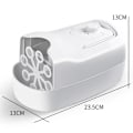 Miniatyrbillede 4 af 7: Boble maskine, automatisk USB bryllup scene boble rekvisitter, sort