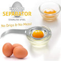 Miniatyrbilde 4 av 5: Rustfritt stål eggehvite eggeplomme separator bakeutstyr（Som vist）