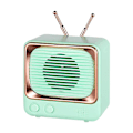 Miniatyrbillede 2 af 4: Højttalere Bluetooth Trådløs Retro Bluetooth Højttaler Trådløs Vintage Lille Højttaler Stereo Lyd Håndfri Opkald Til Smartphone Hjem
