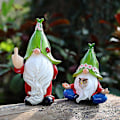 Miniatyrbillede 4 af 5: Wabjtam Jule Solcellelampe Sol Græslampe Engel Sol Græslampe, Havegaver Have