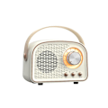 Miniatyrbild 1 av 2: Bluetooth-högtalare, bärbar trådlös retro Bluetooth-högtalare, mini trådlös högtalare med fyllig bas i klart stereoljud, bärbar högtalare som stöder FM