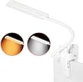 Klipsilamppu 24 LED himmennettävä pöytälamppu Klipsi Kirjanlukulamppu USB-virtalähde