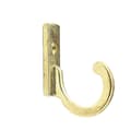 10-pack väggmonterad krok / metallkrok enkelkrok / antik stil metallbrons
