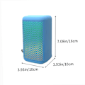 Miniatyrbild 3 av 5: Trådlösa Bluetooth-högtalare med fem sorters färgglada ljuseffekter Subwoofer HiFi-ljud Hög effekt Ljud