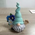 4 tum, 1 st, Halloween Dekorationer Trädgård, Stolt tomte Regnbåge Tomte Resin Tomte Staty
