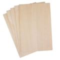 Pikkukuva 2 / 5: 10 kappaletta DIY-malli balsapuulevyä puulevyä askartelu malli 50x100x1.5mm