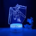 3D LED Nattlampor Anime Karaktär 3D Illusion