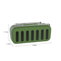 Miniatyrbild 3 av 5: Rea Bluetooth-högtalare Radio Trådlös Utomhus Sport Bärbar Stereo（Fri Storlek，Grön）