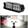Miniatyrbillede 2 af 5: Motorcykel Forlygte 12v Motorcykel Spot Forlygte 8 12 16 Led Scooter