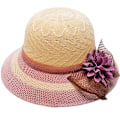 Miniatyrbillede 1 af 3: Solhat Udendørs Strand Solhat Solhat Halmhat Shopping *pink
