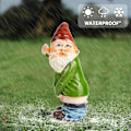 Miniatyrbilde 4 av 5: 5,9\" Julepynt, Nisse Hagepynt Til Hagedekorasjon, Morsom Hagegnom